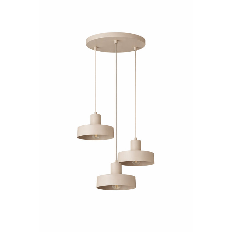 - Light Pendant, Matte Beige