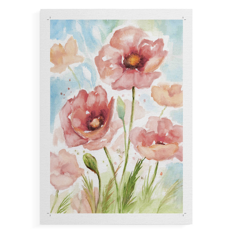 Botanical Blush I - impression sur toile seulement - NON CADRE