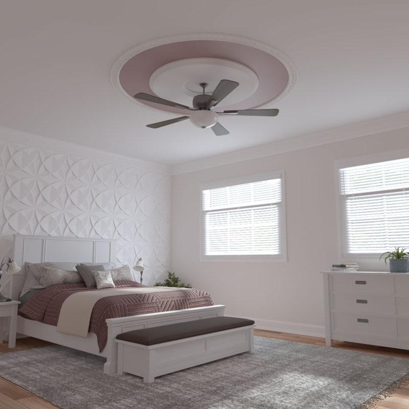 Marcella Ceiling Ring Kit, 86.625'' H x 86.625'' W x 0.75'' D, 4-pack (Makes a Complete Circle)