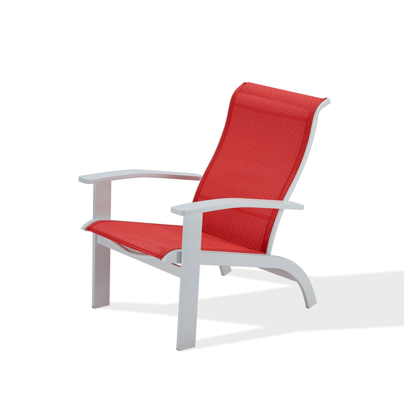 Chaise Adirondack pour l'extérieur, Rouge