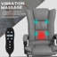 Chaise de bureau Vinsetto Vibration Massage