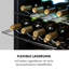 Klarstein Single Zone 45cm Freestanding 28 Bottle Wine Refrigerator