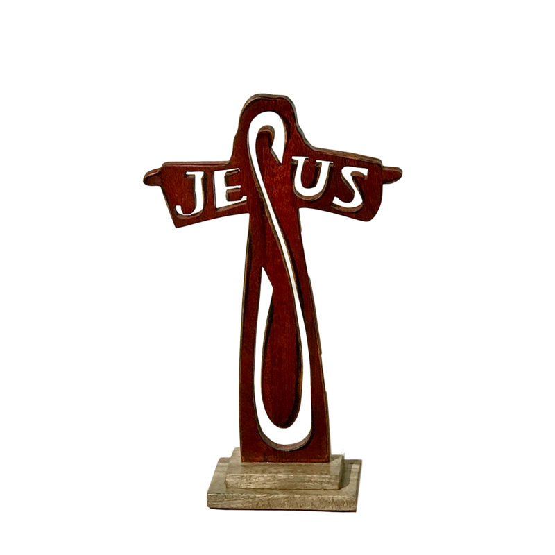 Croix de table Lysha Savior