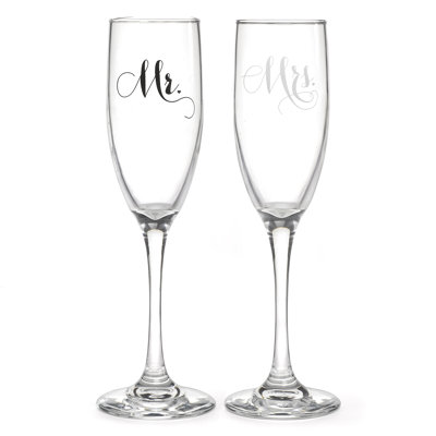 12 oz. Flute Set