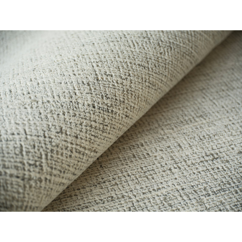 Elements Hand Tufted Wool Area Rug, Gray/Ivory, Rectangle 8' x 10'