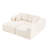 Modular Boneless Sectional Sofa, 3-Seat Sofa Sleeper For Living Room-78568785