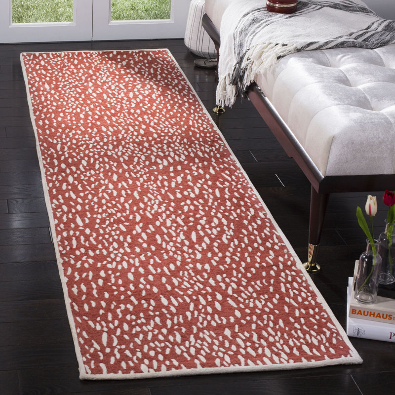 Donnellson Hand Loomed Performance Animal Print Rug, Runner 2'3" x 8'