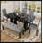 Modern Tufted Linen Dining Bench, Farmhouse Upholstered Entryway Bench With Black Rubber Wood Legs, Versatile For Kitchen, Bedroom, Hallway, Gray-215552449