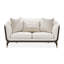 Paris Chic Loveseat - Cremini/Espresso