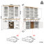 185cm Kitchen Pantry
