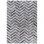 Natural Hide Cowhide Chevron Area Rug-25306498