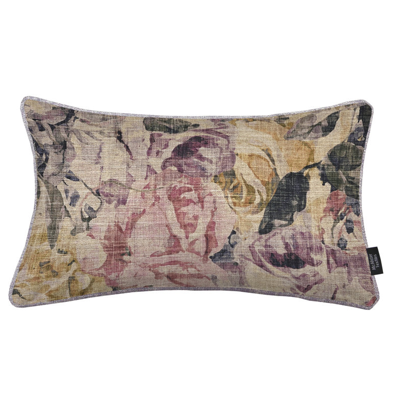 Ketterman Floral Rectangular Cushion Cover, 50 x 30cm
