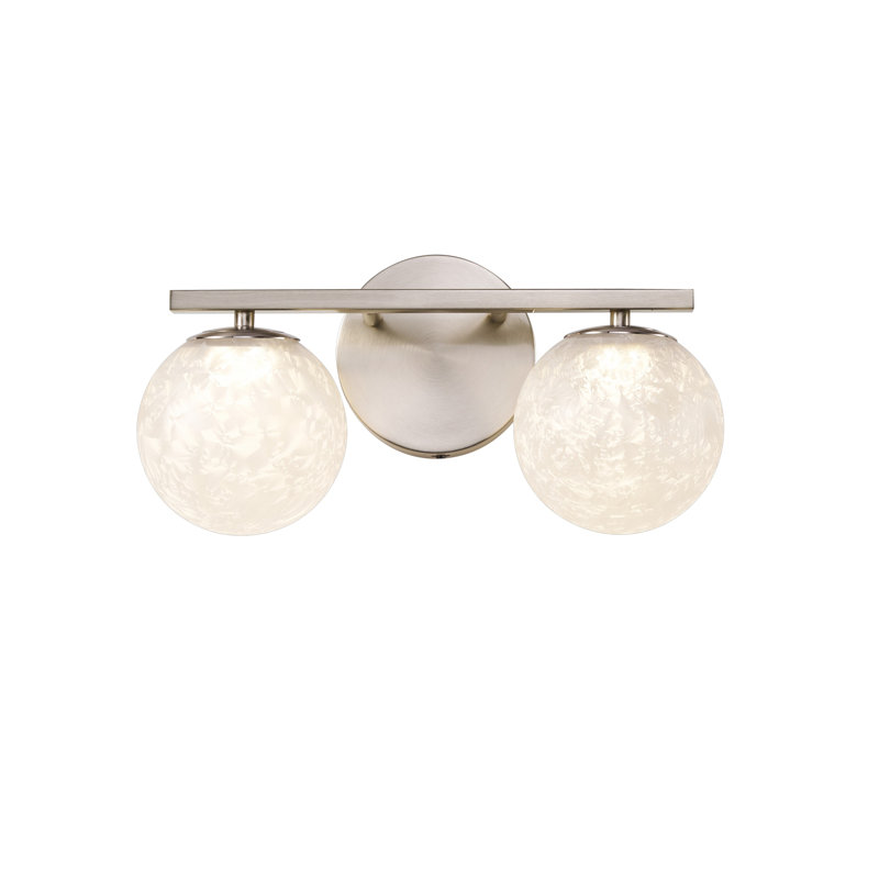 Forma Wall Sconce - 2-Light - Brushed Nickel, 2, Brushed Nickel