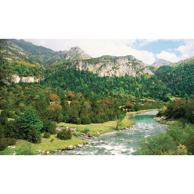 Adhésif décoratif fenêtre Canyon