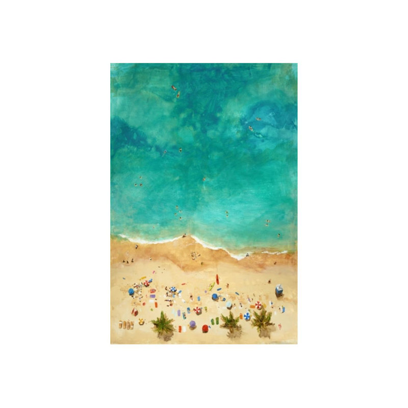"Easy Going" par Paul Ngo - Toiles tendues, impression sur toile, Couche de verre, H 60 po x l 40 po x P 1,5 po