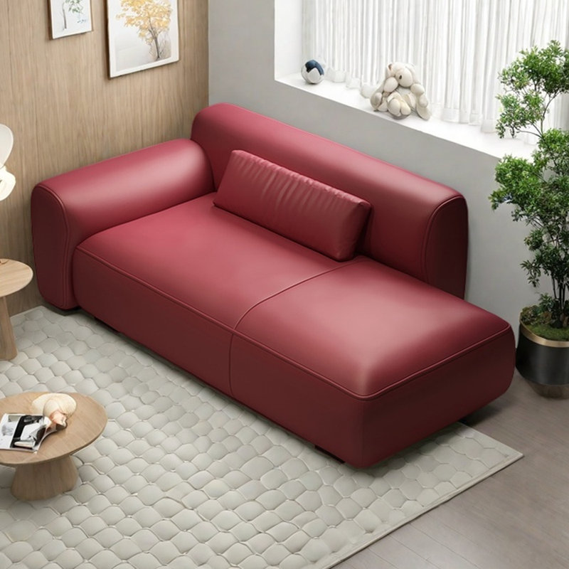 Méridiennes spacieuses d'intérieur Modern Living, Orienté à gauche (vu de face), Rose rouge