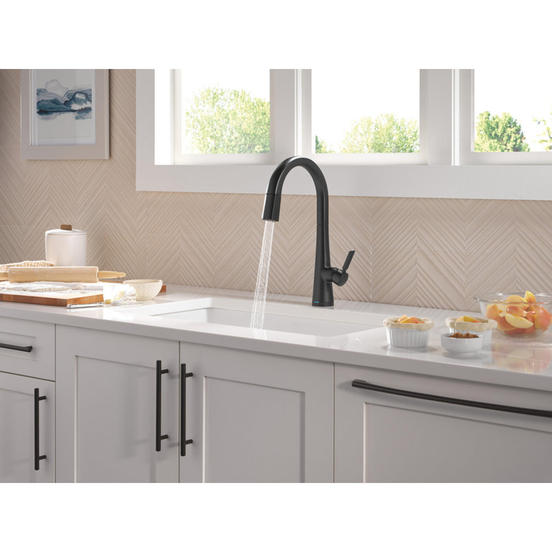 Monrovia Touchless Bar Faucet with Touch Technology, Matte Black