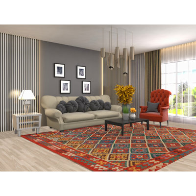 Tapis style sud-ouest kilim 8 x 10