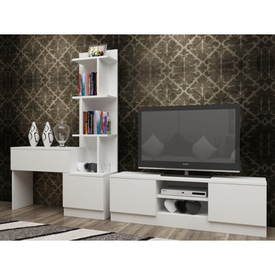 Kirstine Unfinished Entertainment Centre for TVs up to 43"