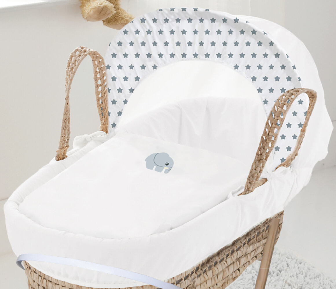 Moses basket store quilt set