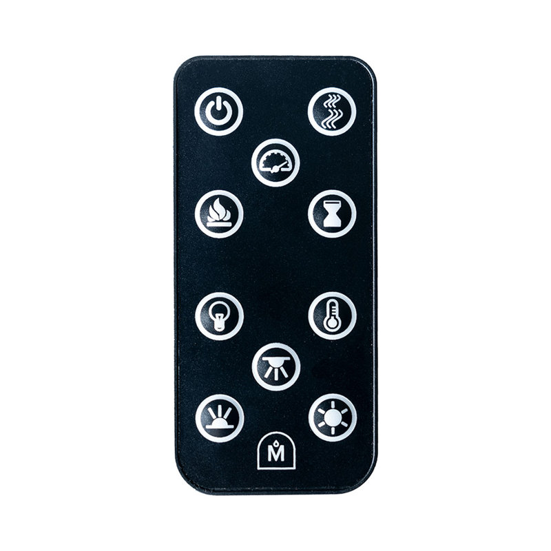 Modern Ember Aerus Skyline Linear Multi Sided Smart Electric Fireplace - Alexa & Google Asst, 20.3” H x 50” W x 7.7” D  