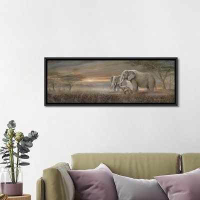 «Gentle Giants» par Ruane Manning - reproduction d'art panoramique
