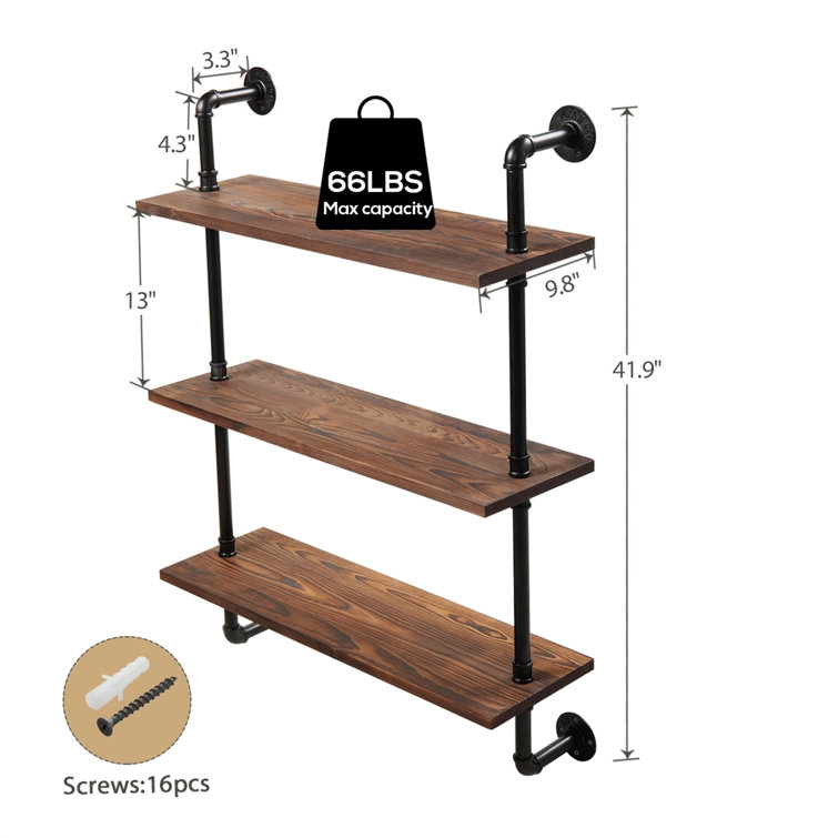 Bonnay 3 Piece Tiered Shelf