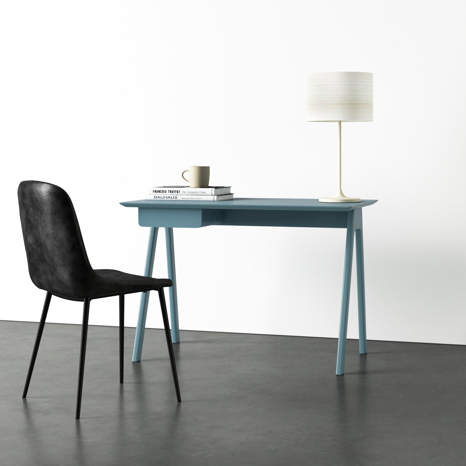 Stash Writing Desk, Marine Blue