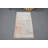 Small Vintage Oushak Rug in Orange for Kitchen Office Nursery and Outdoor Use