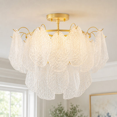 Plafonnier encastré 6 lumières Claridge