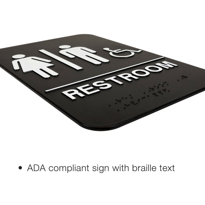 Restroom Sign