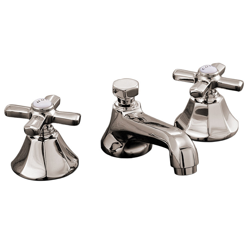 Robinet pour salle de bain Mississippi Deco, Nickel poli