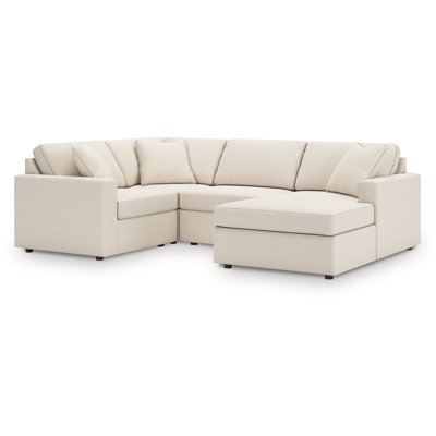 Depew 4-Piece Sectional With Chaise