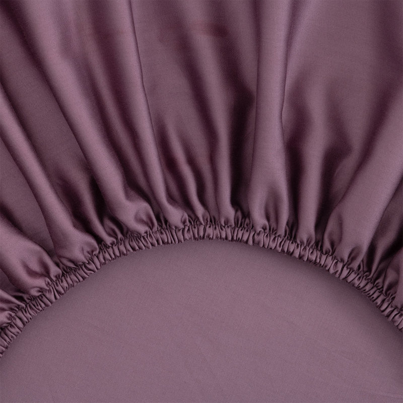 Triomphe Fitted Sheet, Nacre, Queen Fitted Sheet