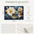 4-Piece Polyester Rectangle Dining Table Placemat