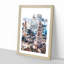 Valencia Skyline in Spain - Framed Print-56855273-56855277