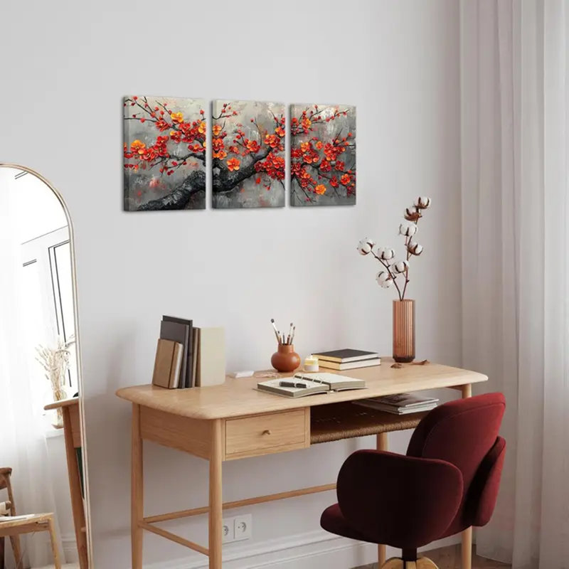 3 Piece Wrapped Canvas Painting