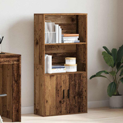 Bookcase 60X24x120 Cm Engineered Wood