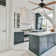 Drexel 52"W Remote Controlled Ribbed Clear Glass Shaded Ceiling Fan - Beachcrest Home