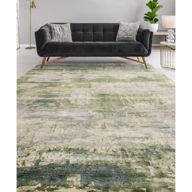 Abstract Area Rug, Rectangle 9' x 12'