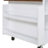39.3" Farmhouse Kitchen Island With Drop Leaf-953890826