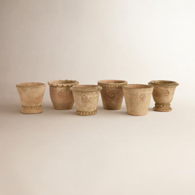 Jacqulene Handmade Clay Mini Pot Planter Set