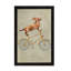 Dachshund On Bicycle I by Coco De Paris - Print on Canvas-34180629-56676250