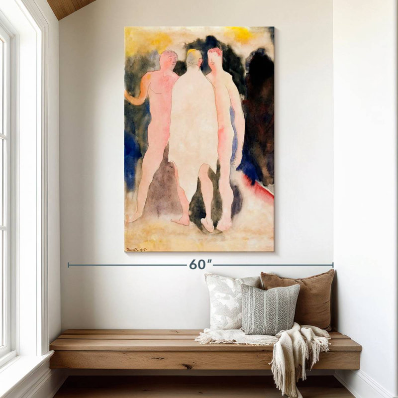 Leisha Turkish Bath, 51" H x 34" W