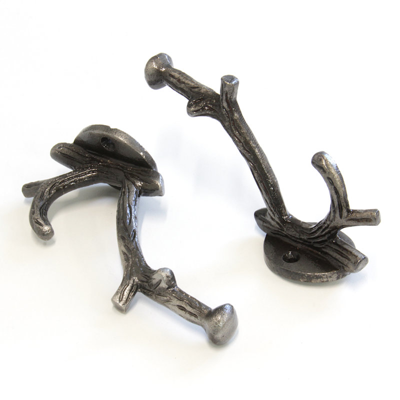 Iron Wall Wall Hook, Antique Nickel