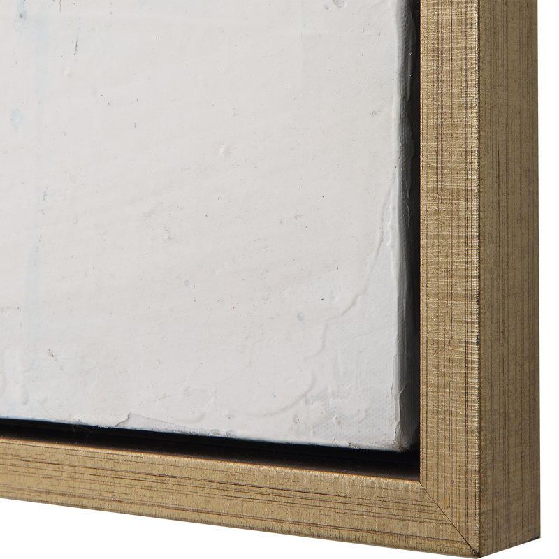 Uttermost Stacked Against - Peinture sur toile à cadre flottant