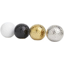 Tovolo Set of 3 Golf Ball 2 1/2 shaped Ice Molds Sphere Mold for Golfers  Drinks