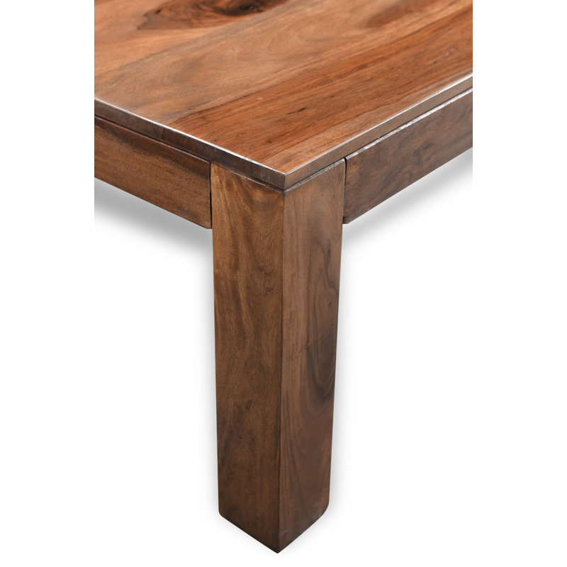 Table basse en bois massif Wesley
