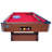 RACK Draco 7-Foot Tournament Billiard/Pool Table (Red)