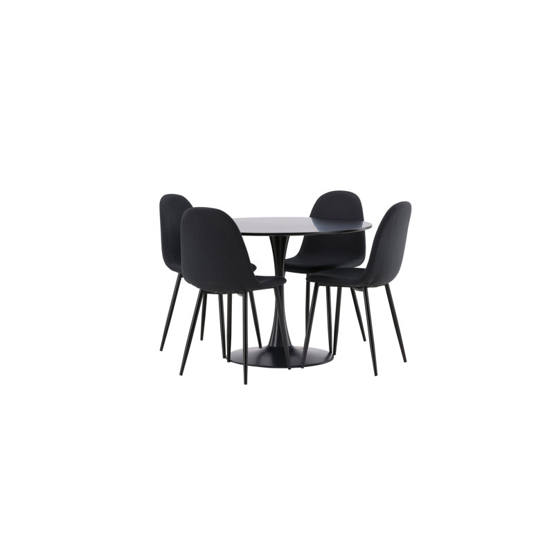 Amatia 4 - Person Dining Set